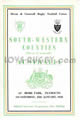 South West Counties (Eng) v Australia 1958 rugby  Programme